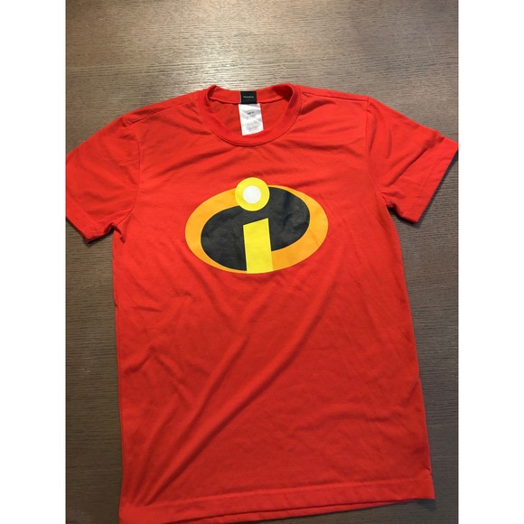 Disney Pixar Other - Disney Pixar The Incredibles Red Graphic T-Shirt Mens XS Short Sleeve Pjammy